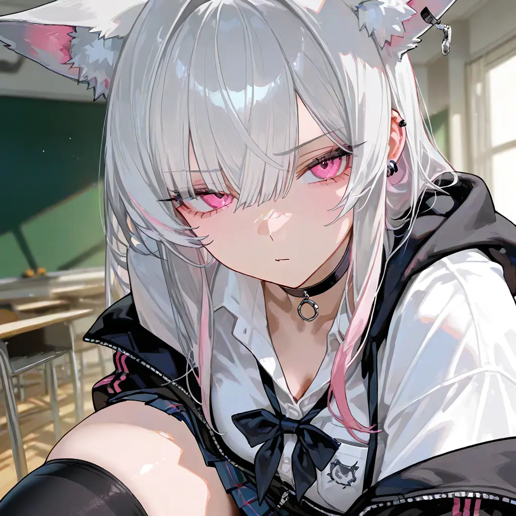 PIGFISH의 現代ギャルの白猫ちゃん。