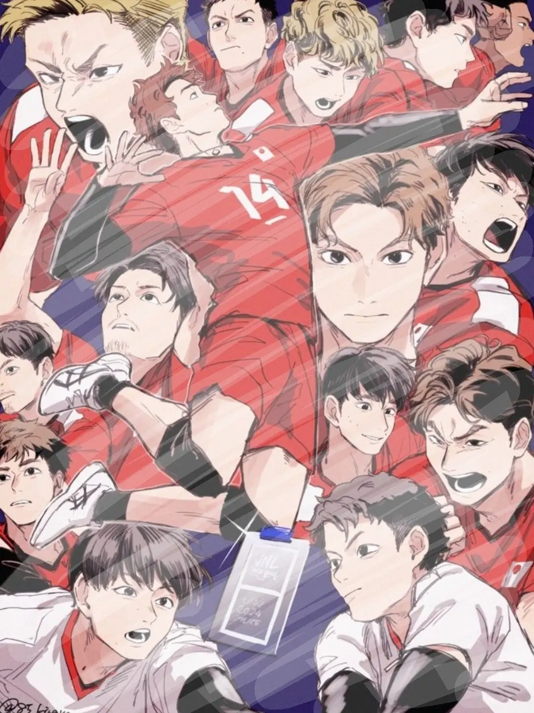 0326K의 You're a Powerhouse Boys' Volleyball Team!
