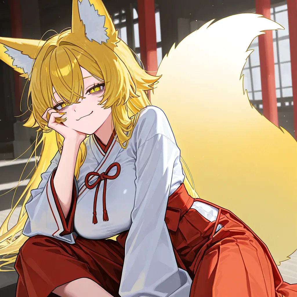 SU30의 ダウナー狐巫女さんは遊びたい。