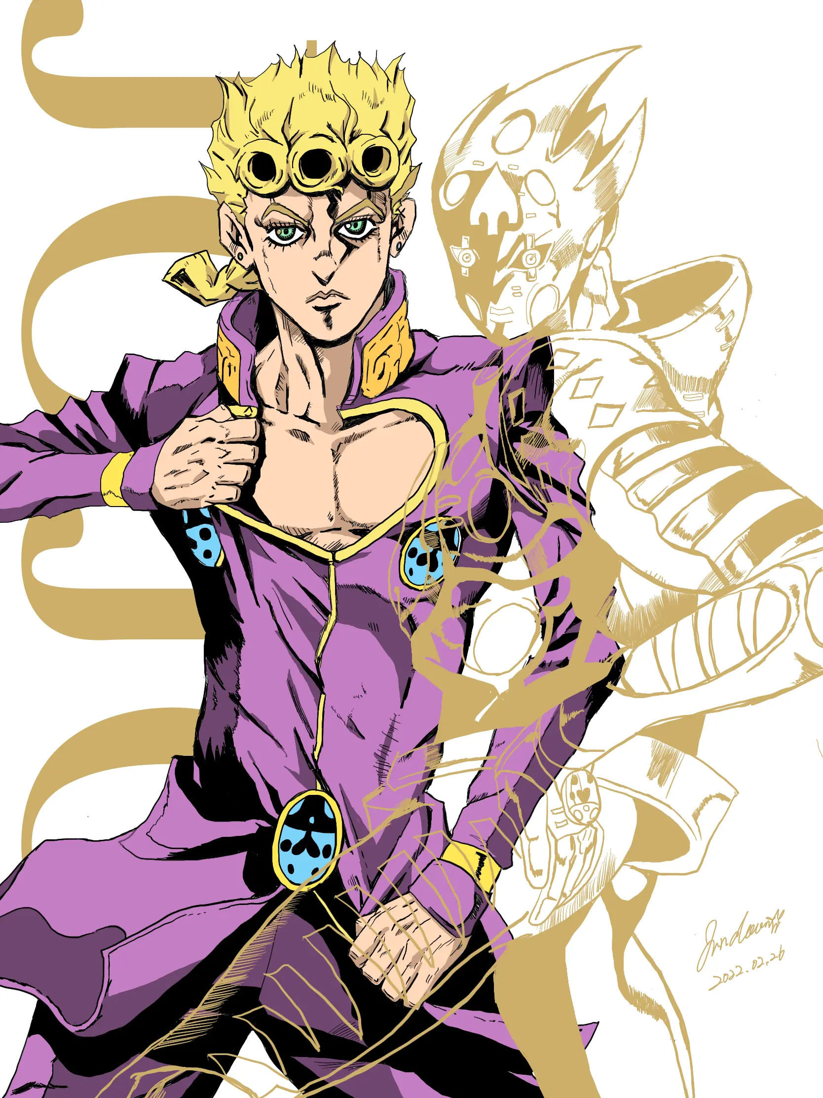 jojotyan의 ジョルノが赤ちゃん化