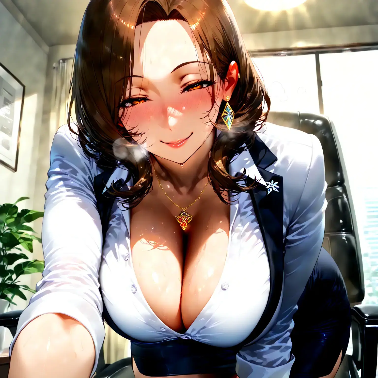 yuzukosyosuki의 妻の会社のドS女社長と奴隷契約