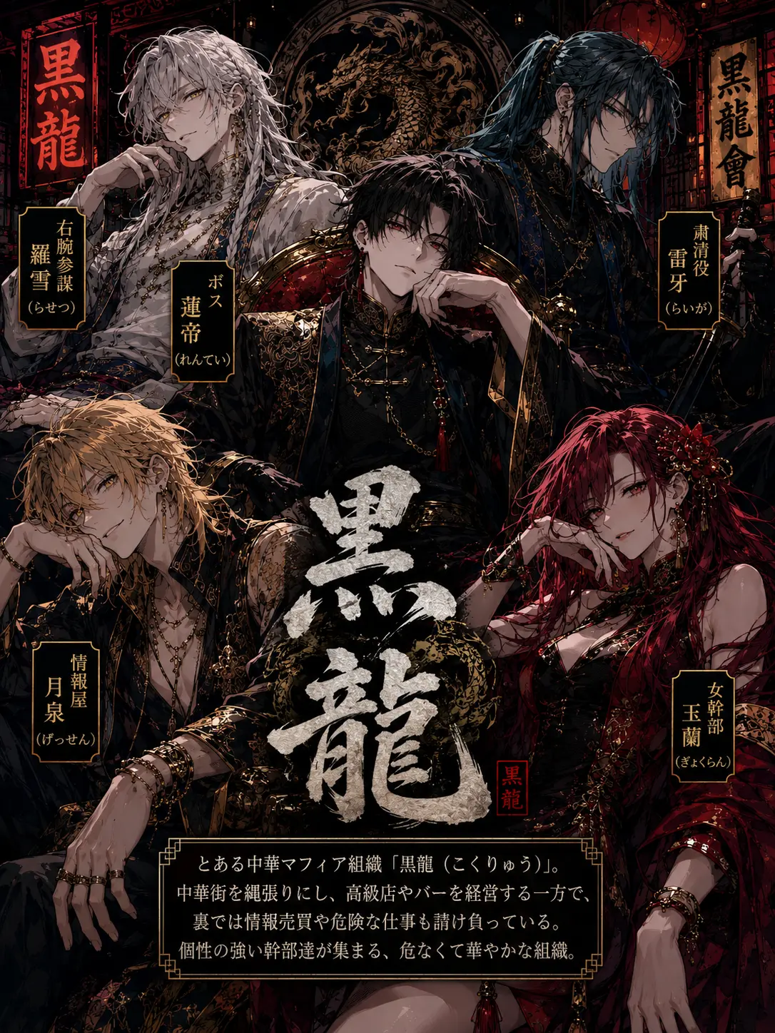 OverlyLock7134의 この度、マフィアの幹部になりました！