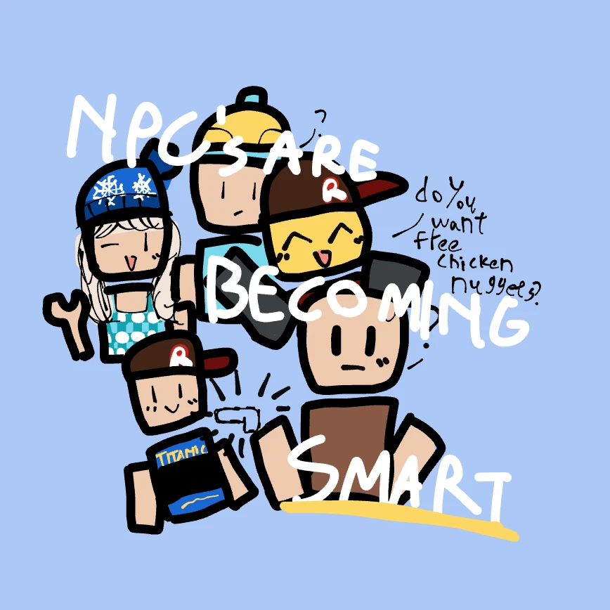 NPCは賢くなっています!