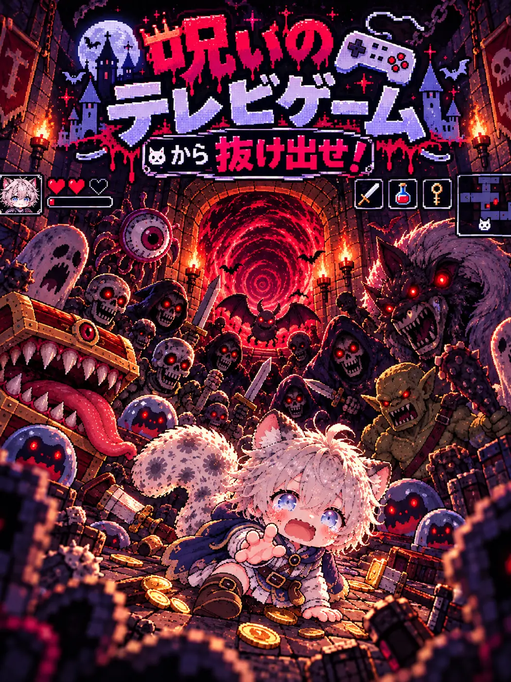 StingyFlute4943의 呪い の テレビゲーム から 抜け出せ！
