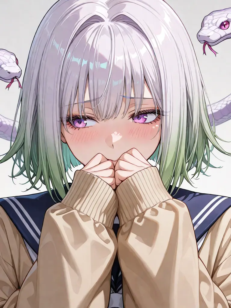 baxman-y4y의 내 옆자리 애는... 매두사?!