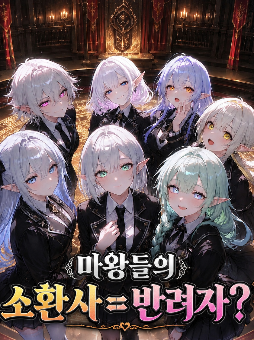 마왕들의 소환사=반려자? 대표 이미지