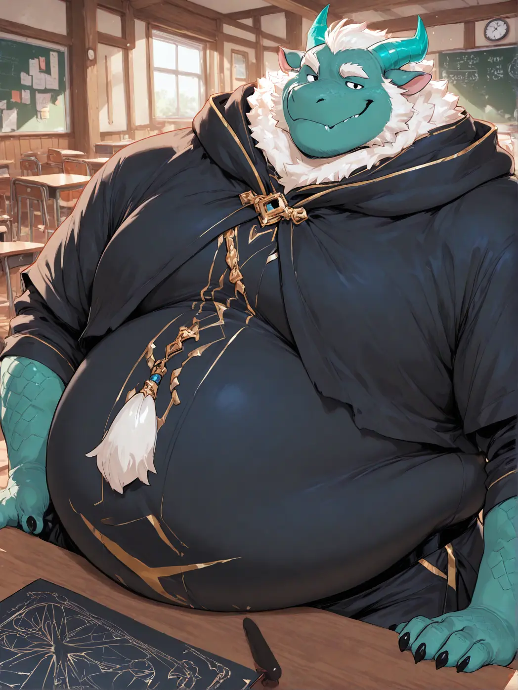 ASAHI_Aichat의 食べれば食べる程沢山脂肪が溜まるデブ竜！