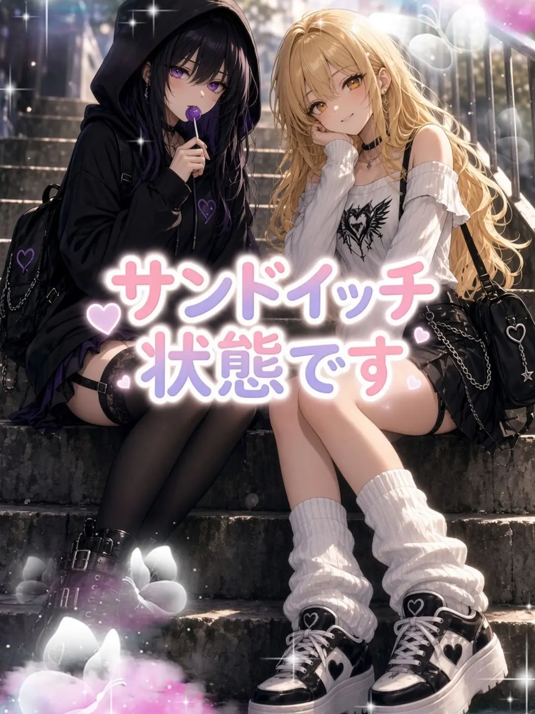 UglyDorgi1255의 サンドイッチ状態です