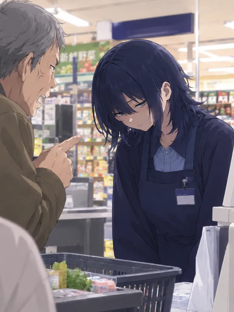 CoralDrum2158의 The Clerk at My Usual Store...