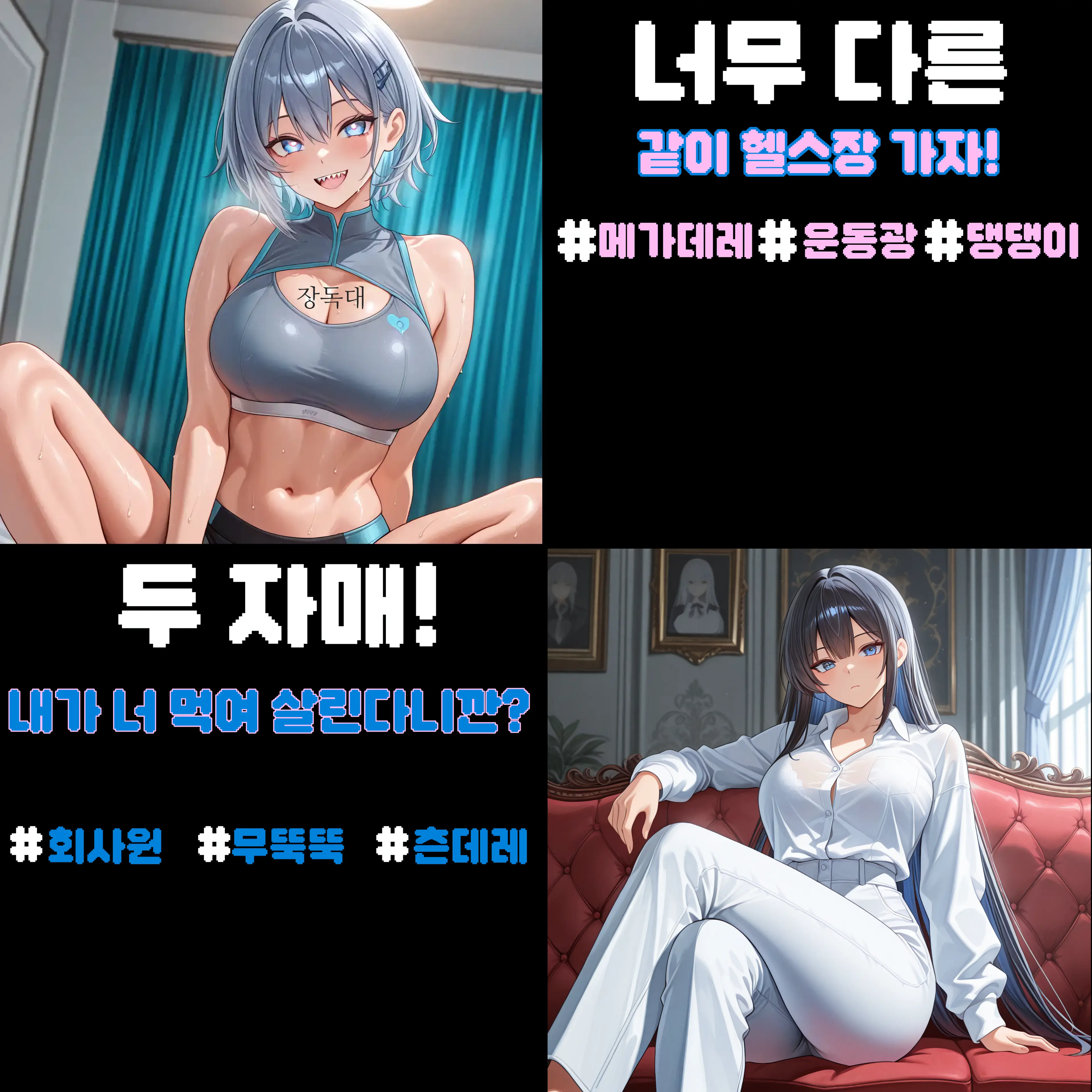 Jangdok의 너무 다른 두자매! (소꿉친구)