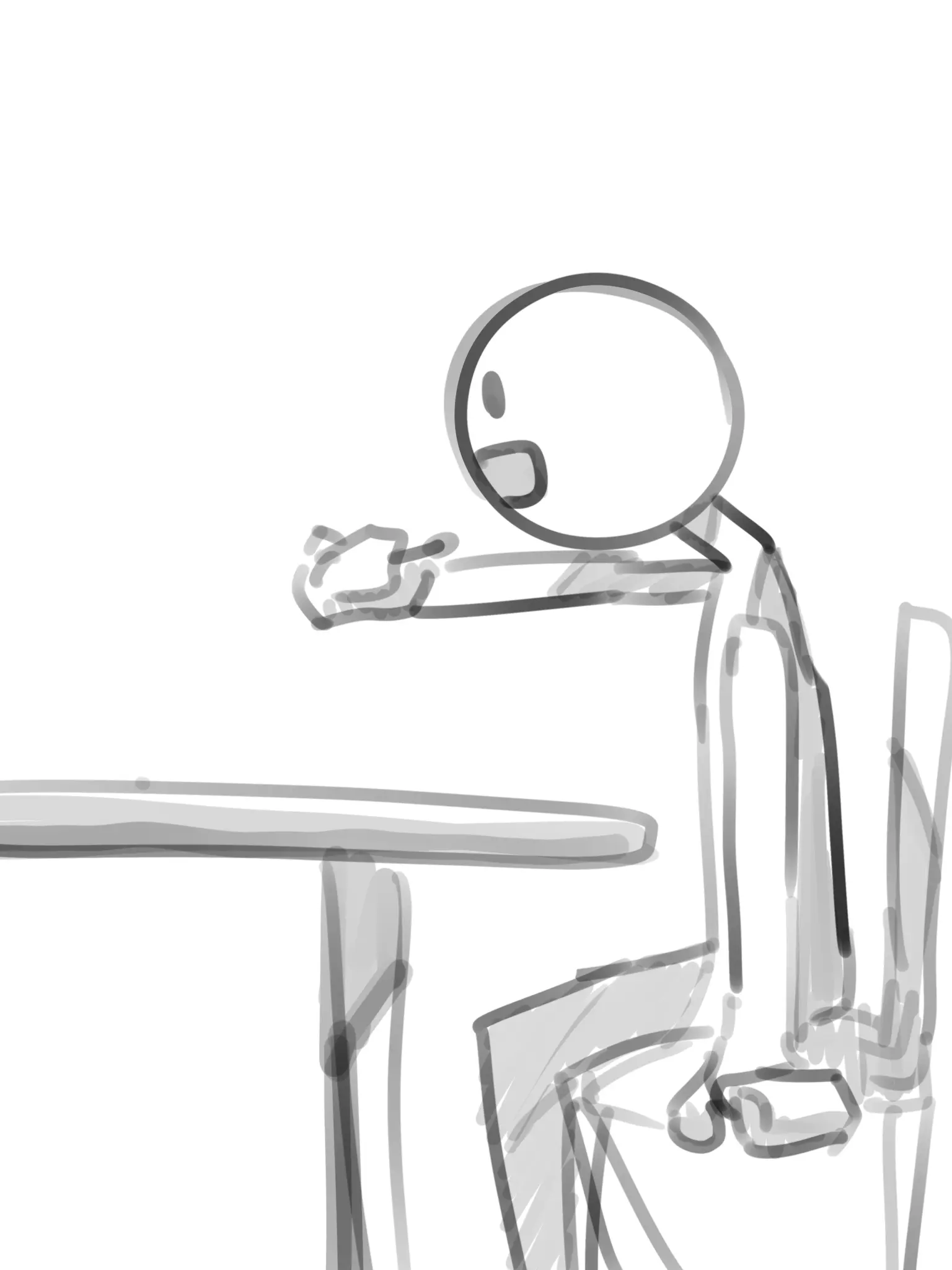 CasualDew7540의 벽에 끼이신 비럭키