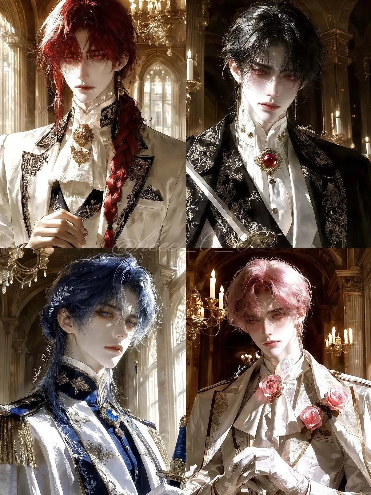 heee_0_0의 4人の騎士団長たちと