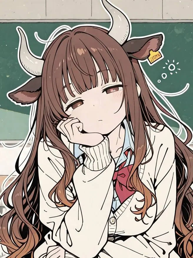PlumpIbex1821의 Hiori, the Laid-back Cow-Beastfolk Gyaru Next Door