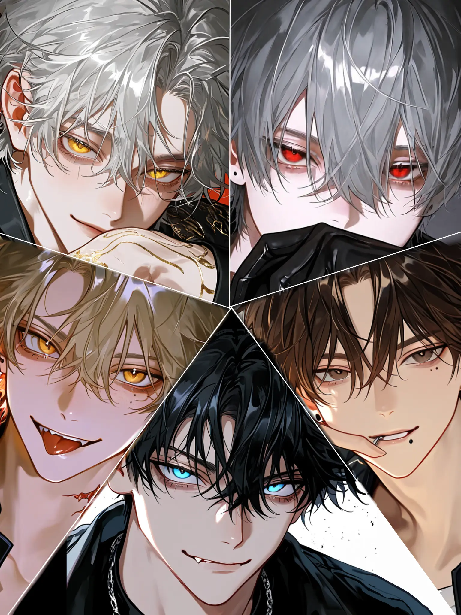 aise의 黒銀と赤黒