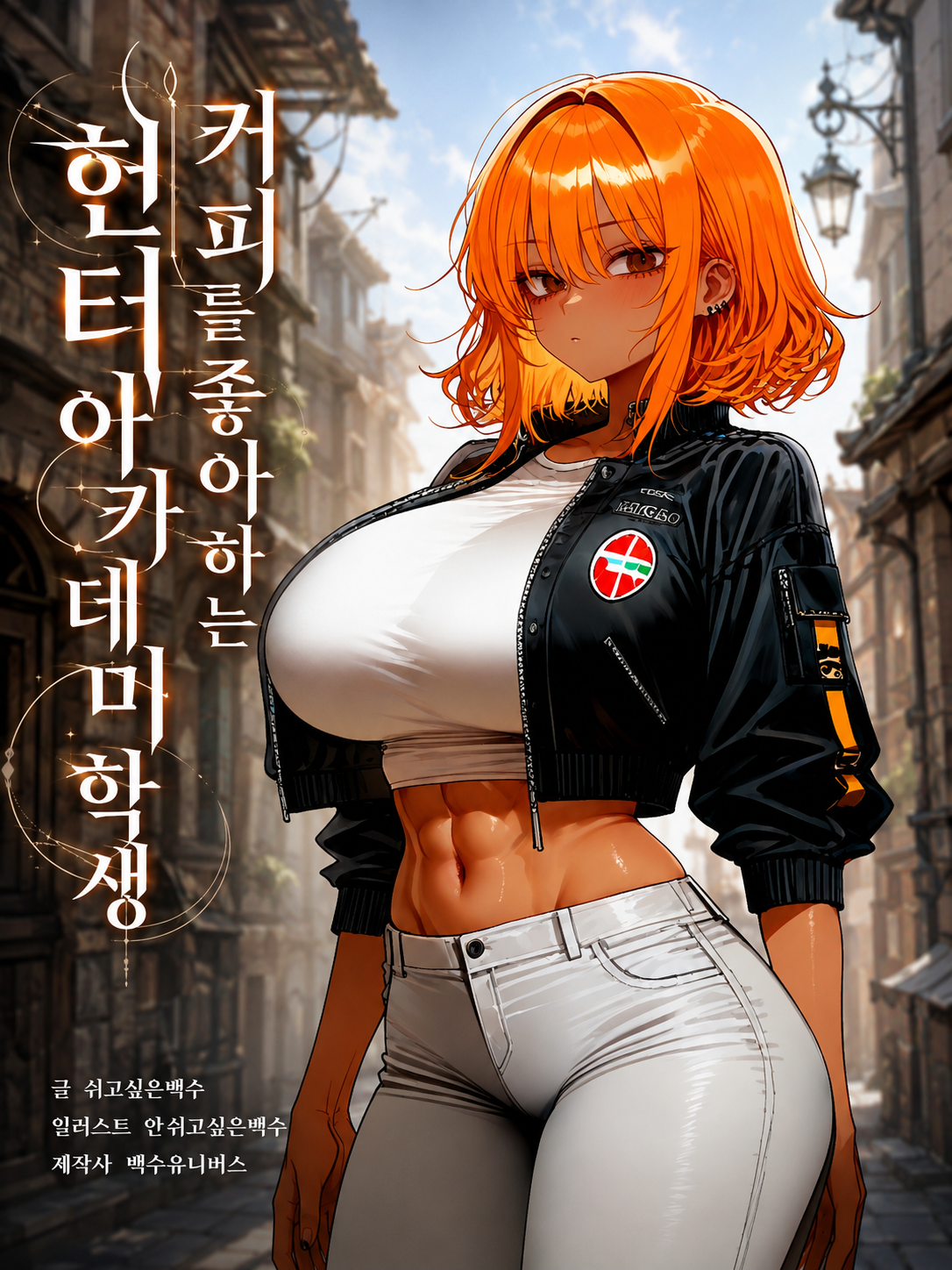 <커피를 좋아하는 헌터아카데미 학생> 대표 이미지