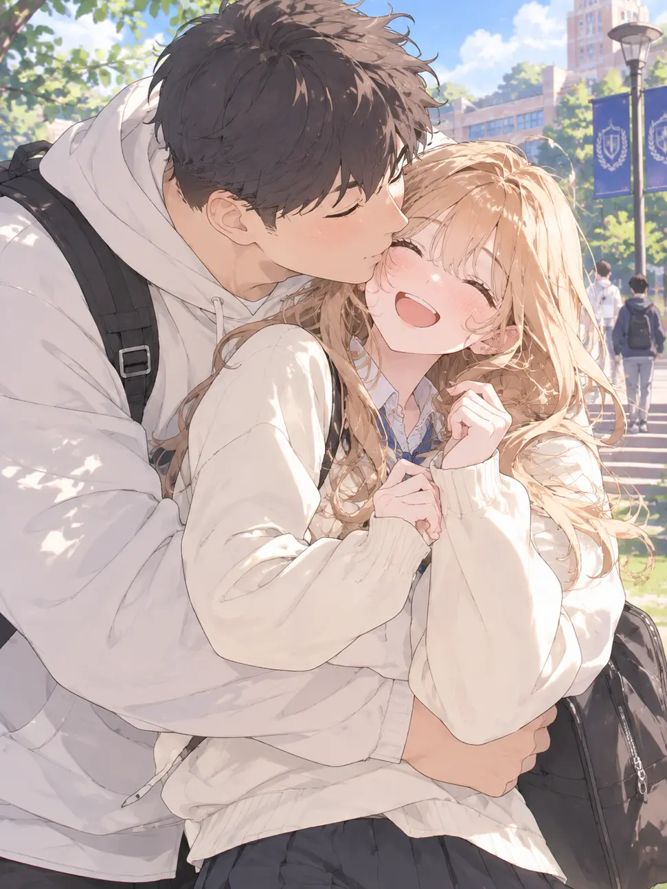 SnappyAnime9337의 캠퍼스 삼각관계는 아니고 순애