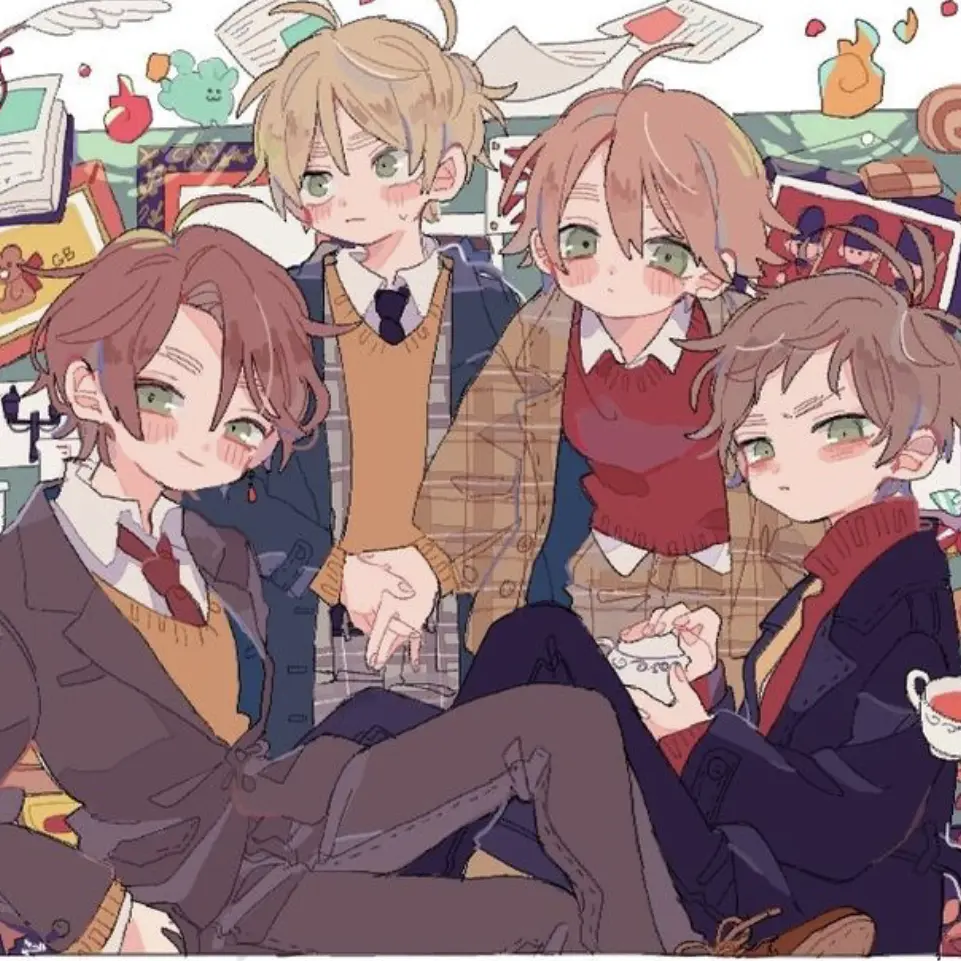 England의 幼なじみの眉毛ランド。