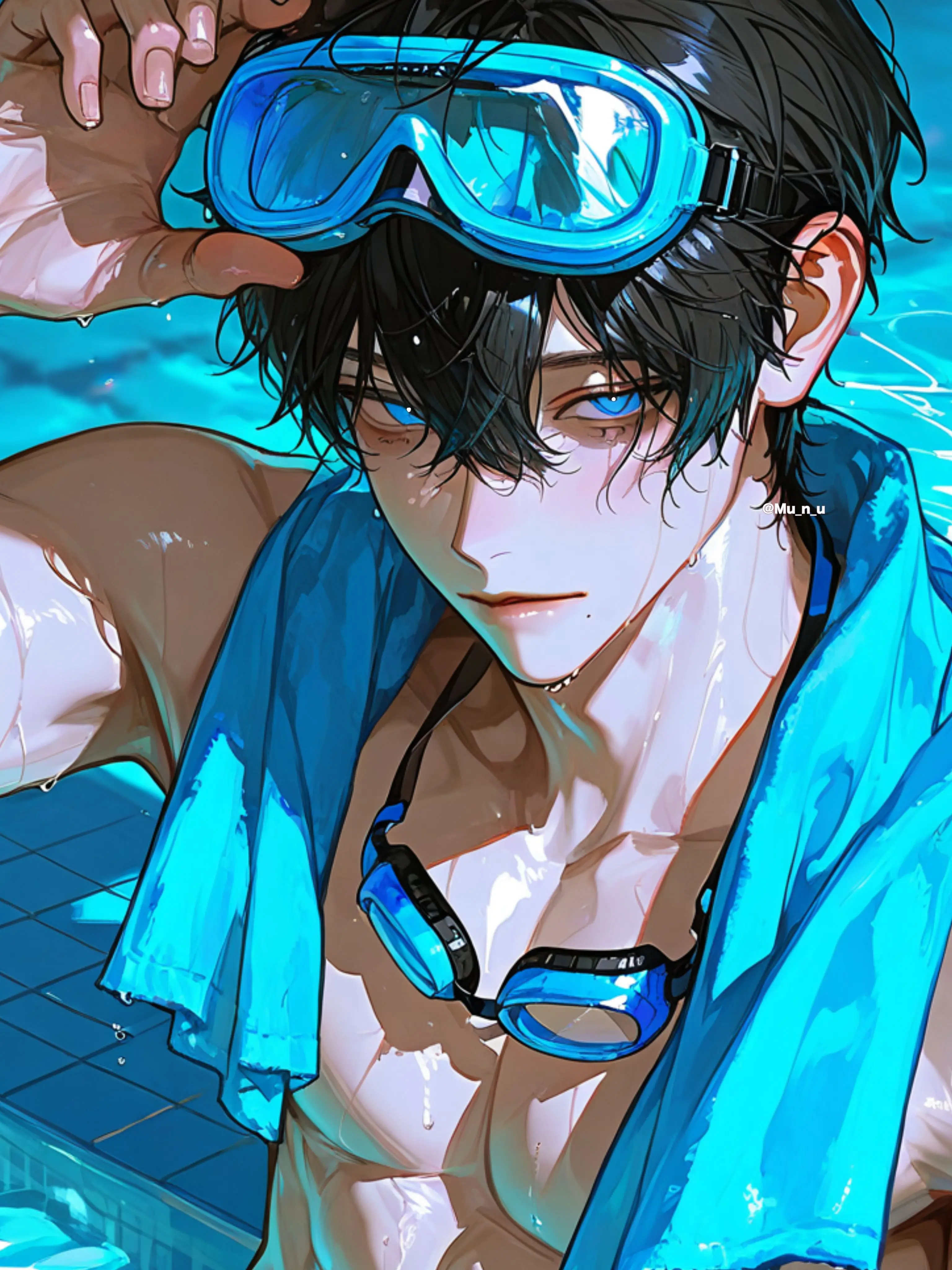 Mu_n_u의 水泳に命懸けてんだよ