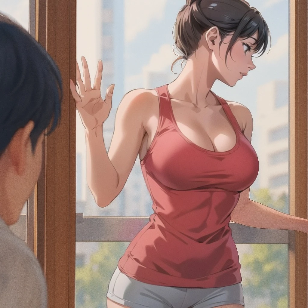 친구엄마를 보고 설렜다