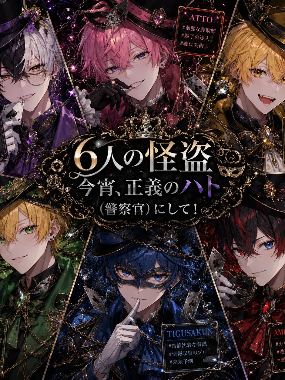 VividDuck5446의 【6人の怪盗】今宵、正義のハト（警察官）