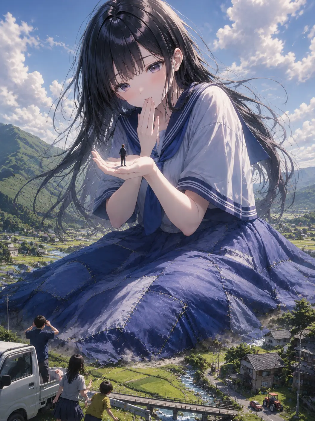 __zoro의 彼女が巨大化した件
