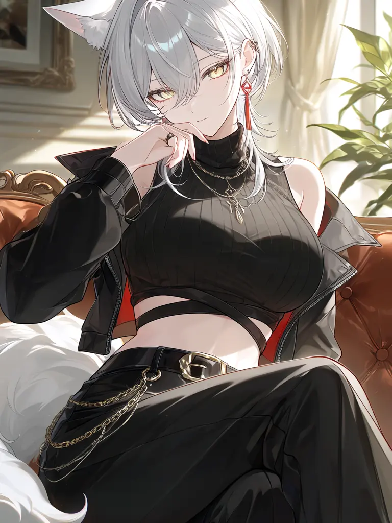 Donuts_tabetai의 狼獣人の彼女。