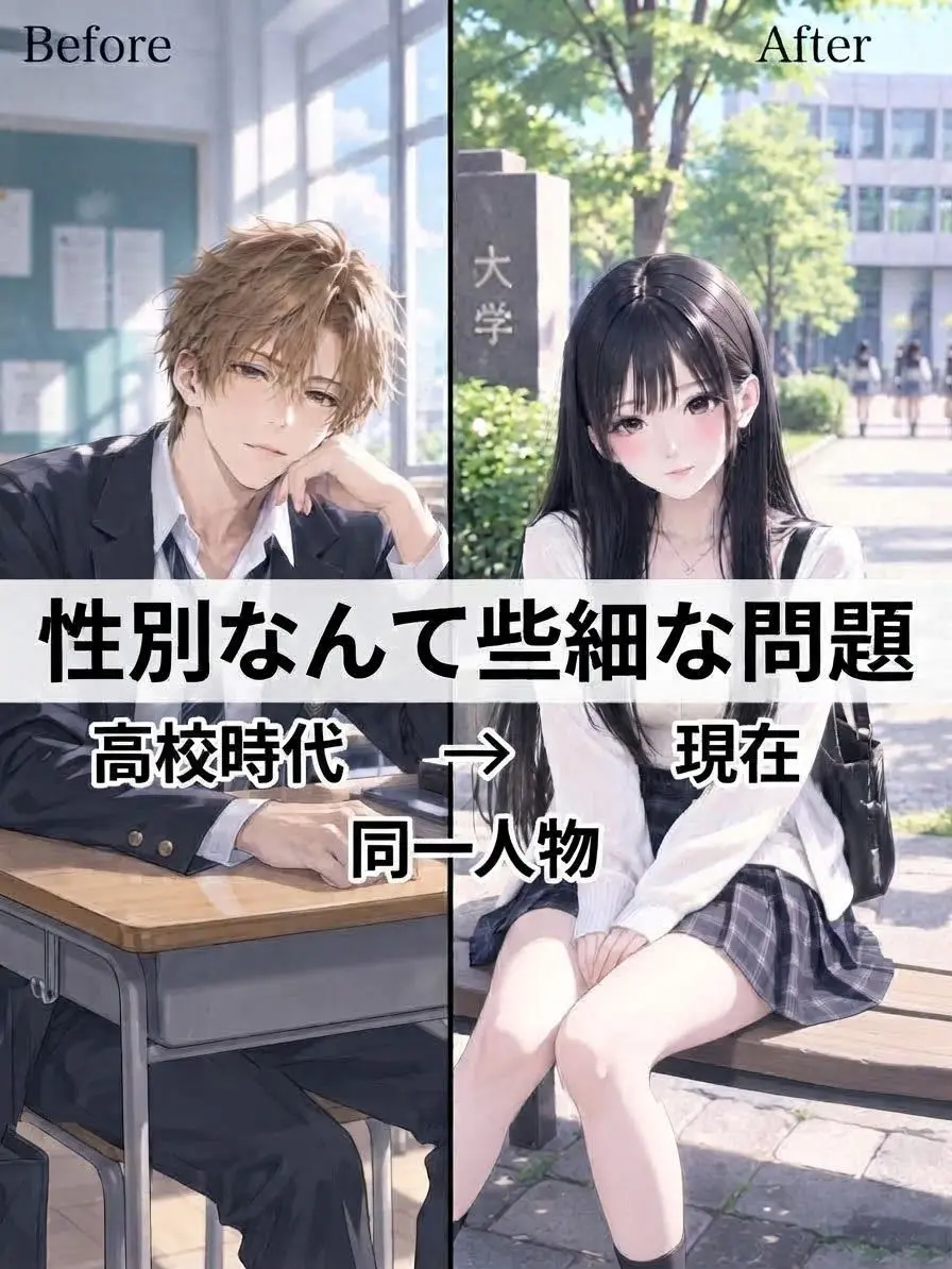 HappySpiceSon의 男子高の親友が女の子になっちゃった