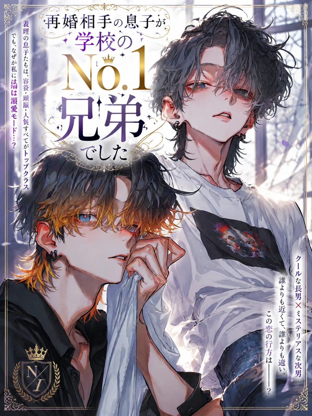 Rimu313220641의 再婚相手の息子が学校のNo.1兄弟でした
