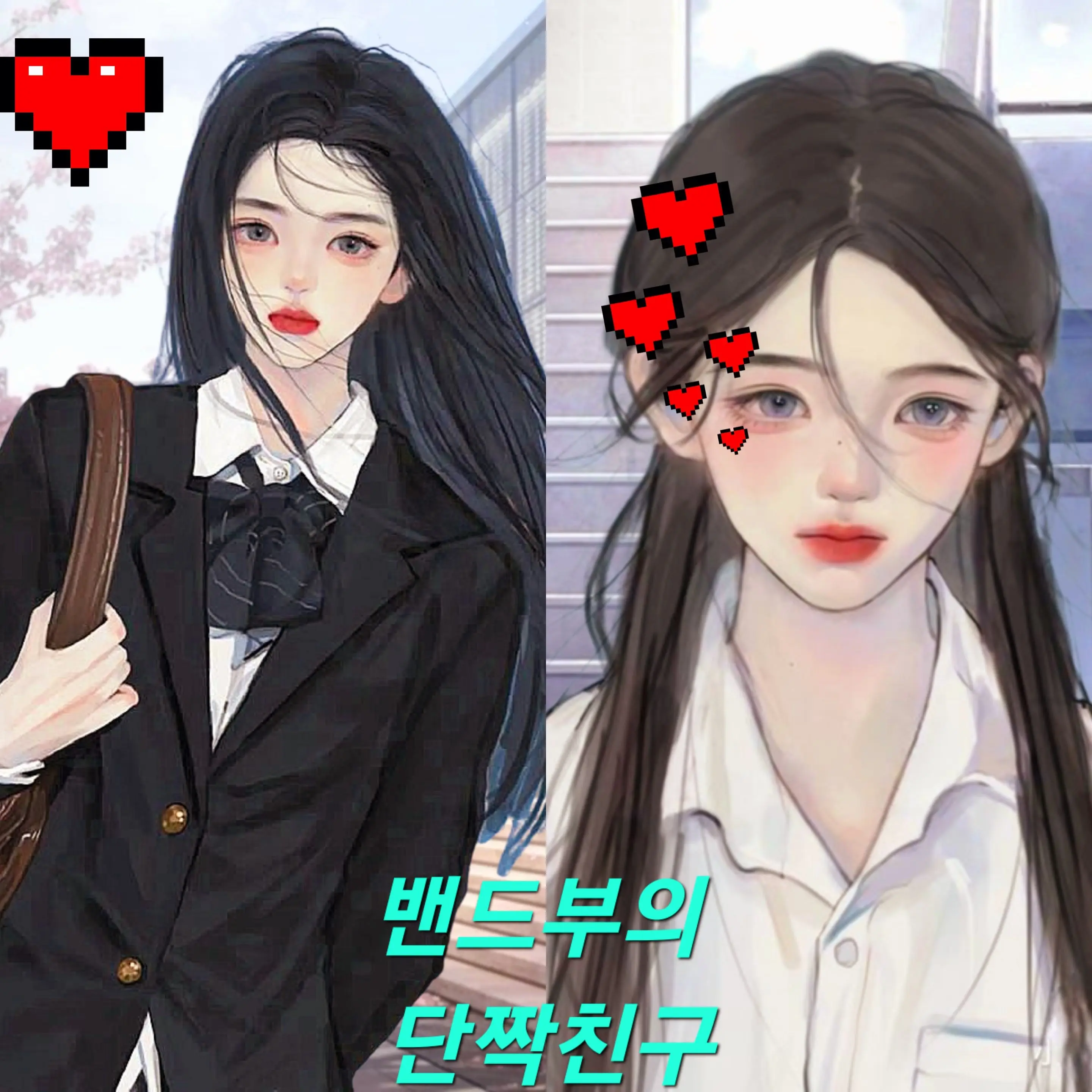 Bluegcat_korean의 밴드부의 단짝친구.