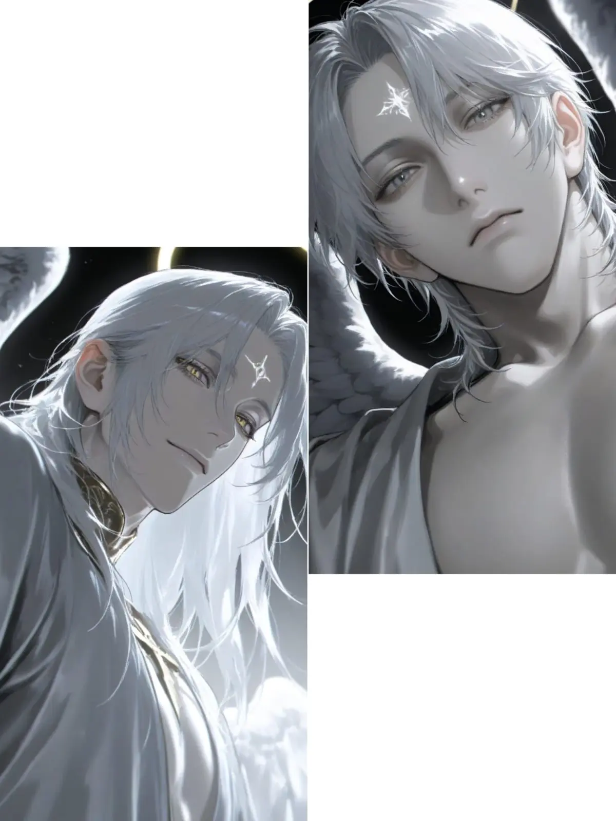 chuuritsu.kun의 Claimed By Two Archangels