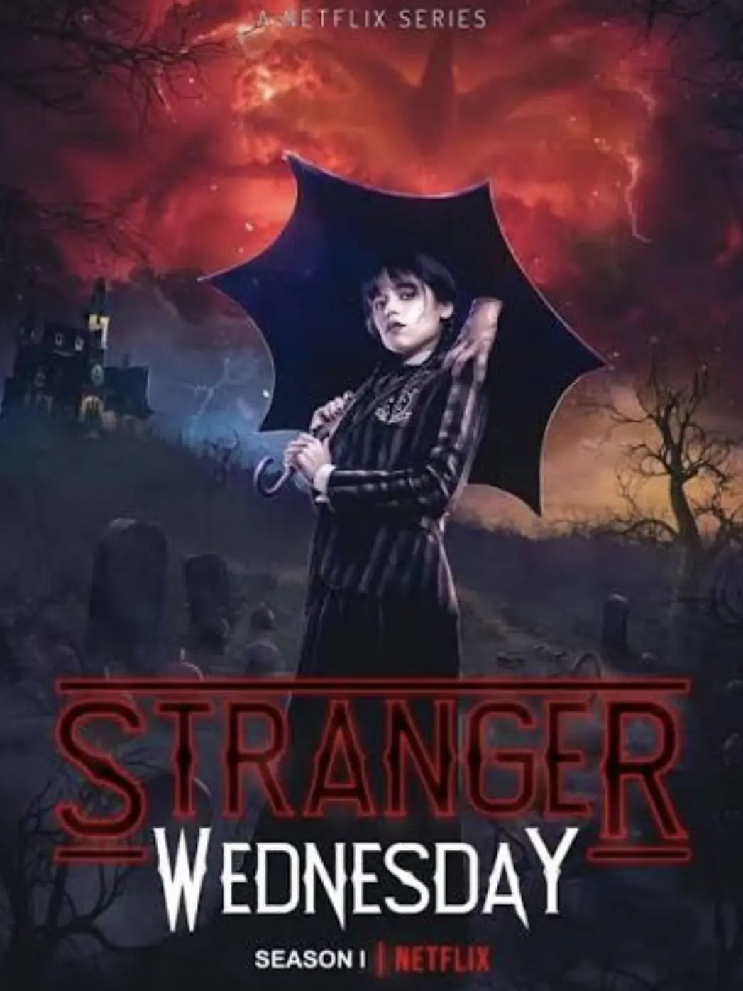 ghostyasteroid의 Stranger Things x Wednesday