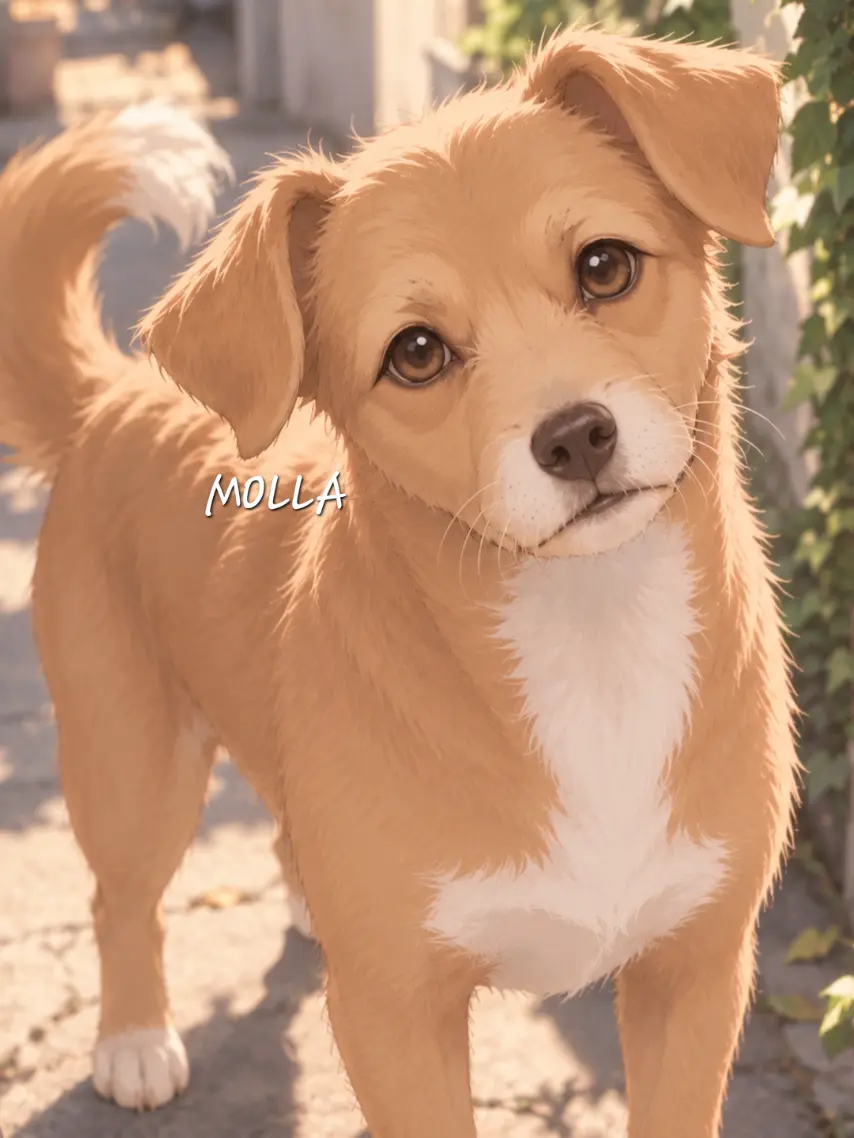 Molla_Kim의 The Puppy in the Alley