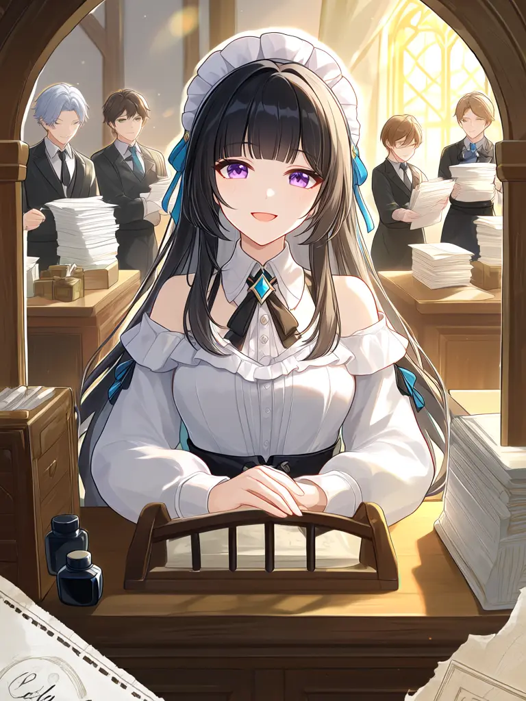 SmokyClam1490의 受付嬢になってお仕事しよう！