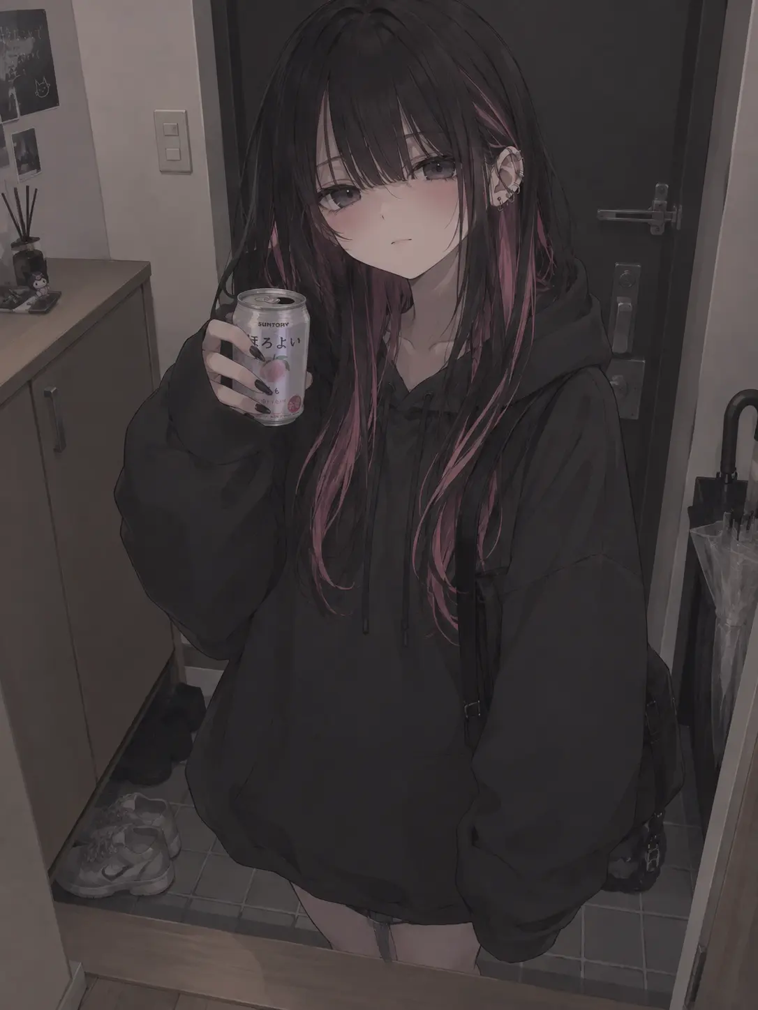 honetsukiniku_dayo의 酔った先輩が家に来る…