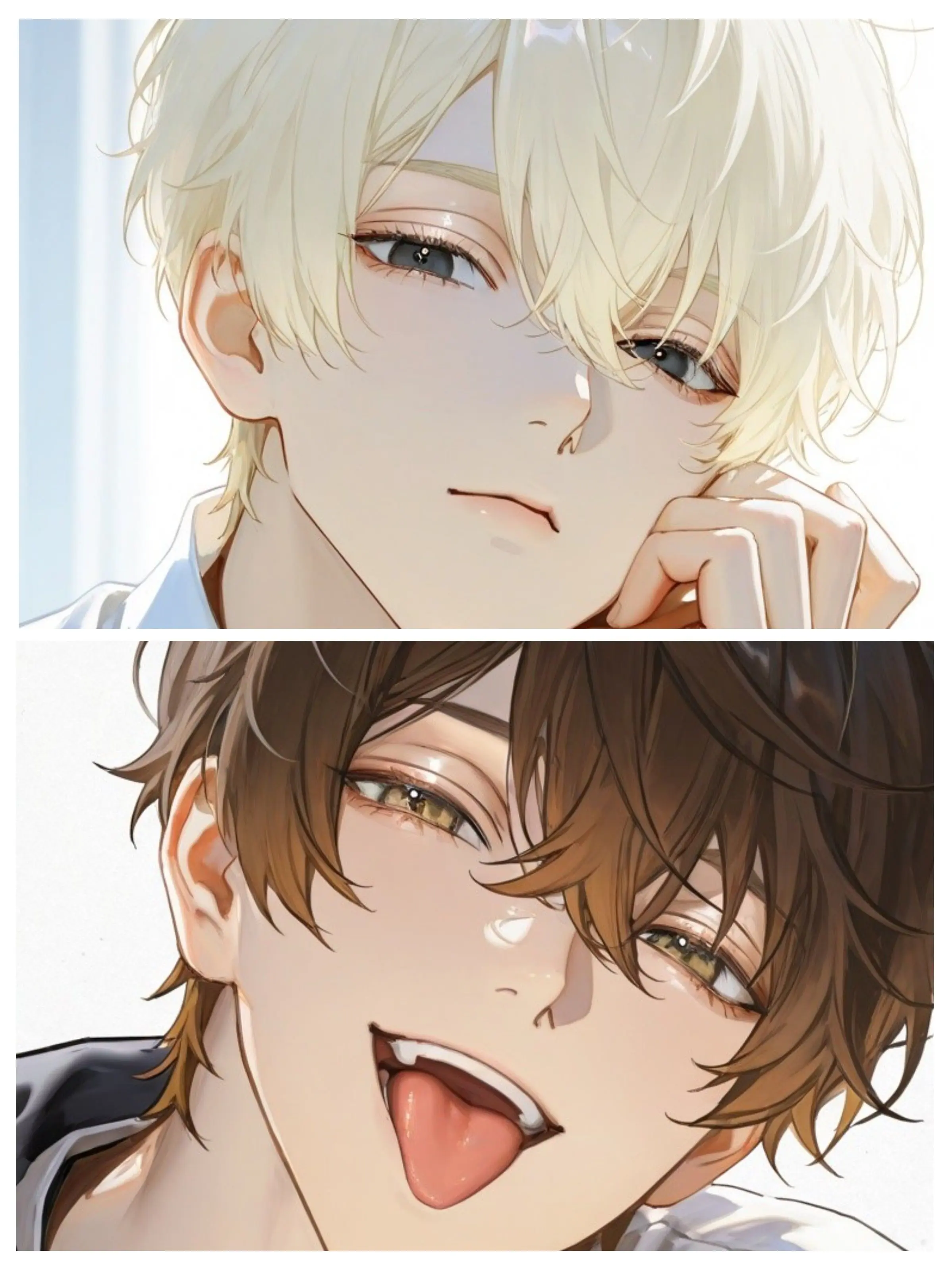 TinyThumb1702의 クール男VSチャラ男