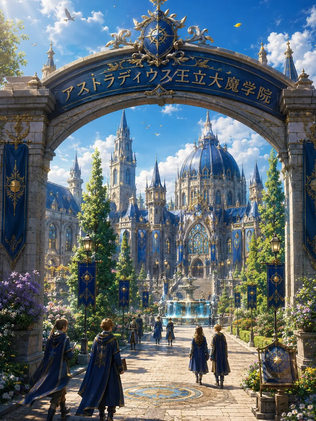 kanzakikakc의 アストラディウス王立大魔導院：リメイク
