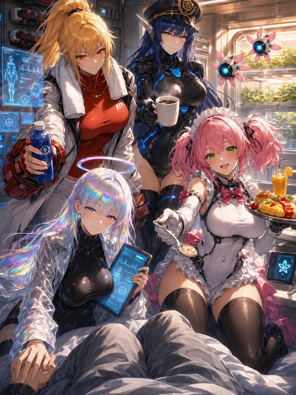 SmallBlood5023의 最後の人類、アンドロイドに全肯定される