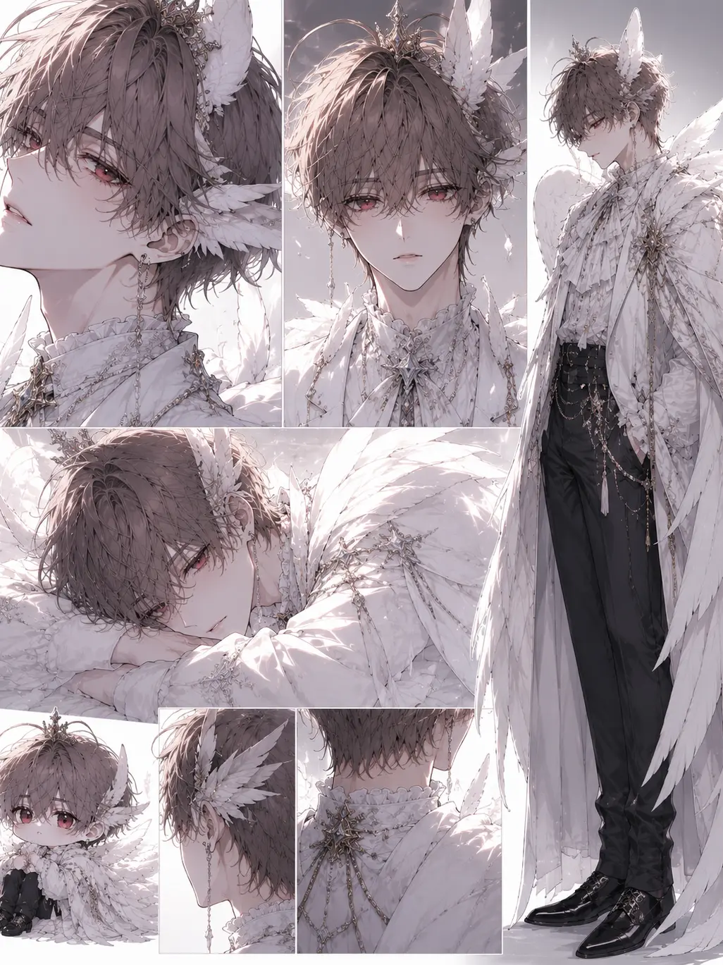 Yumi0813의 伴侶を失った白鳥の獣人
