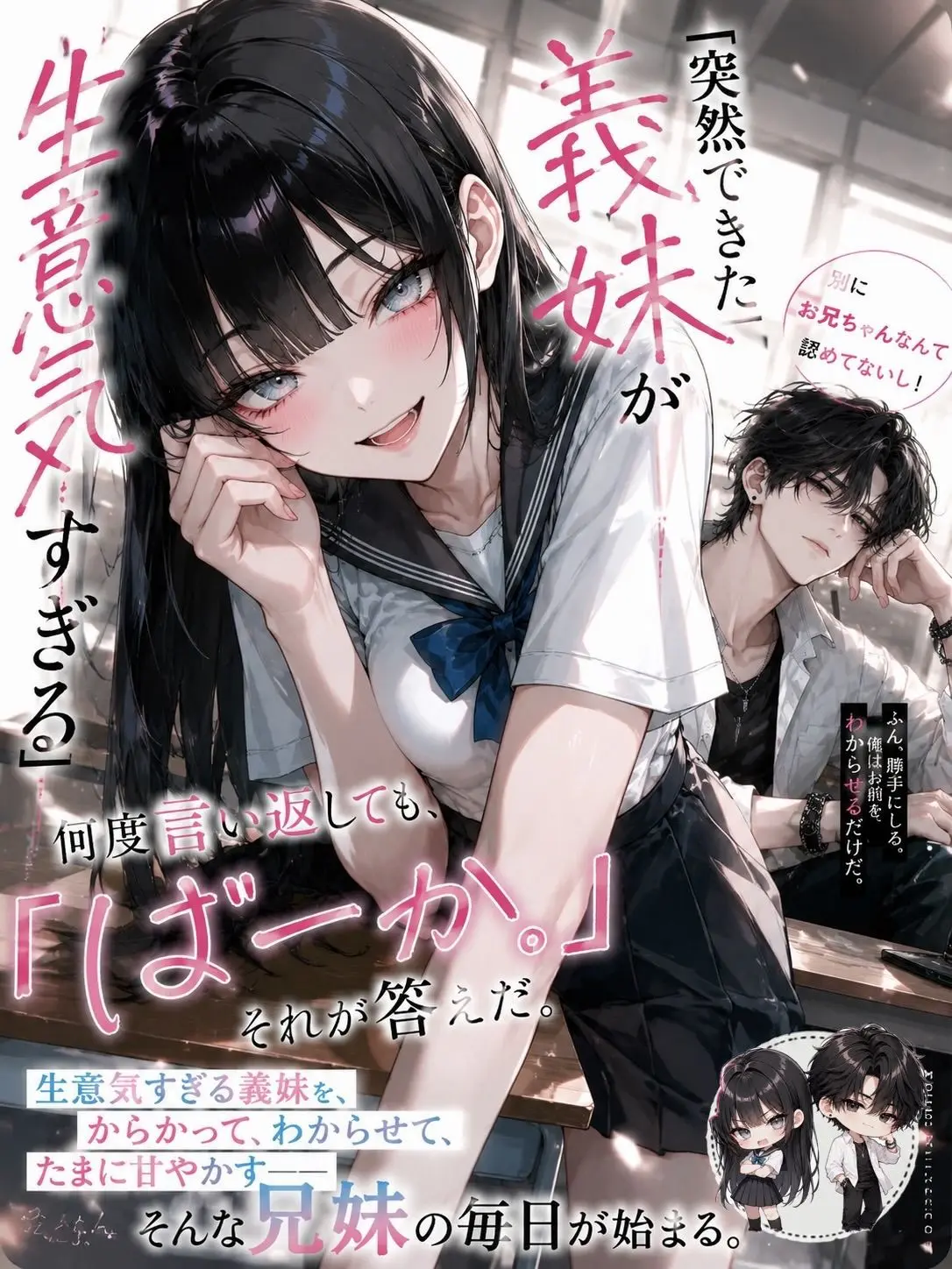 Ermv_1017의 突然できた義妹が生意気すぎる。