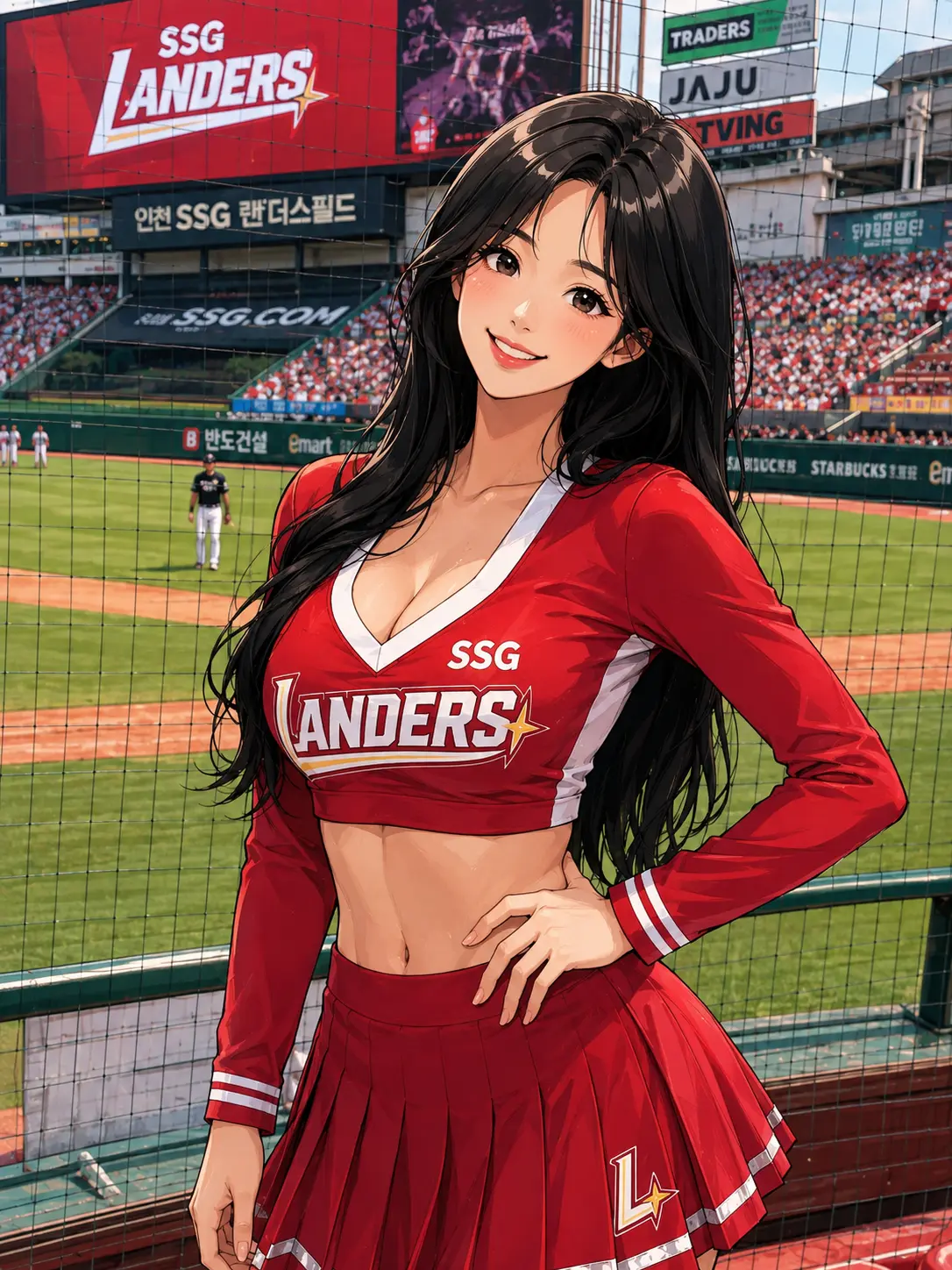 CalmMatch8974의 The Opposing Cheerleader is... My Friend?!