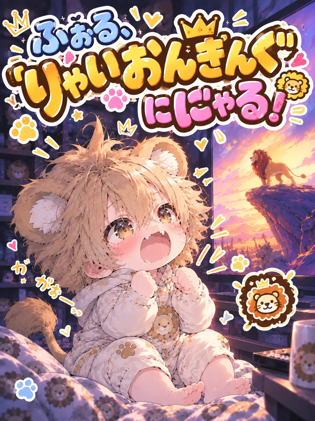 Syu_kuri_mu의 ふぉる、『りゃいおんきんぐ』ににゃる！