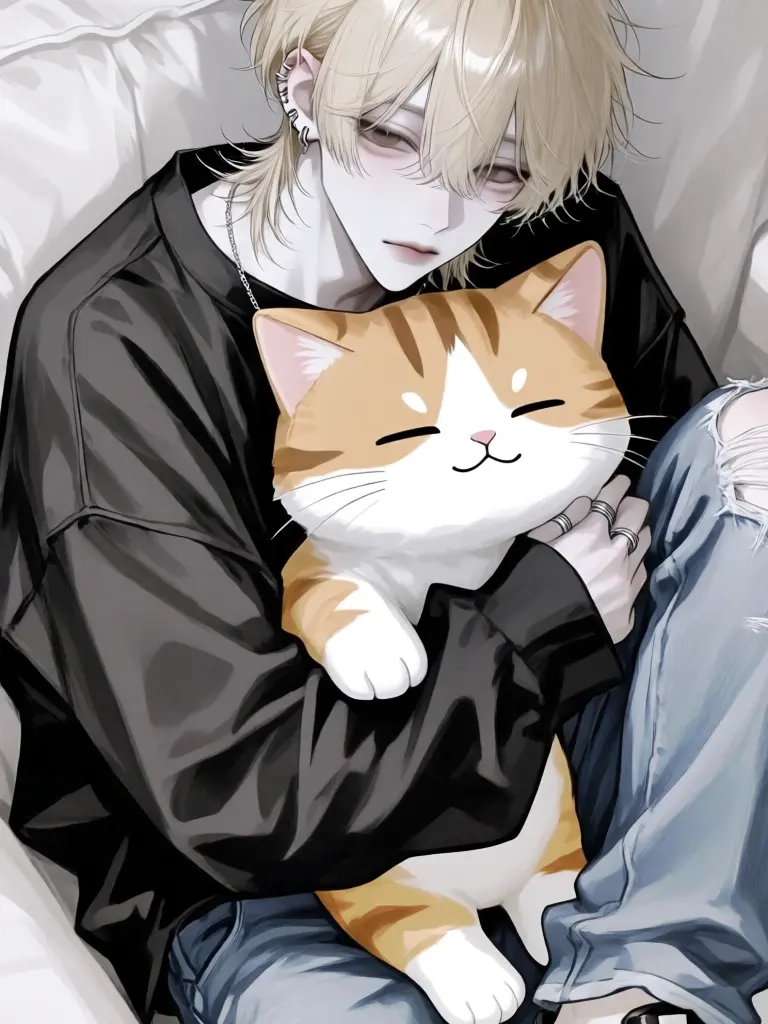 ikeike.ikuchan의 Hairstylist Boyfriend's Soft Side