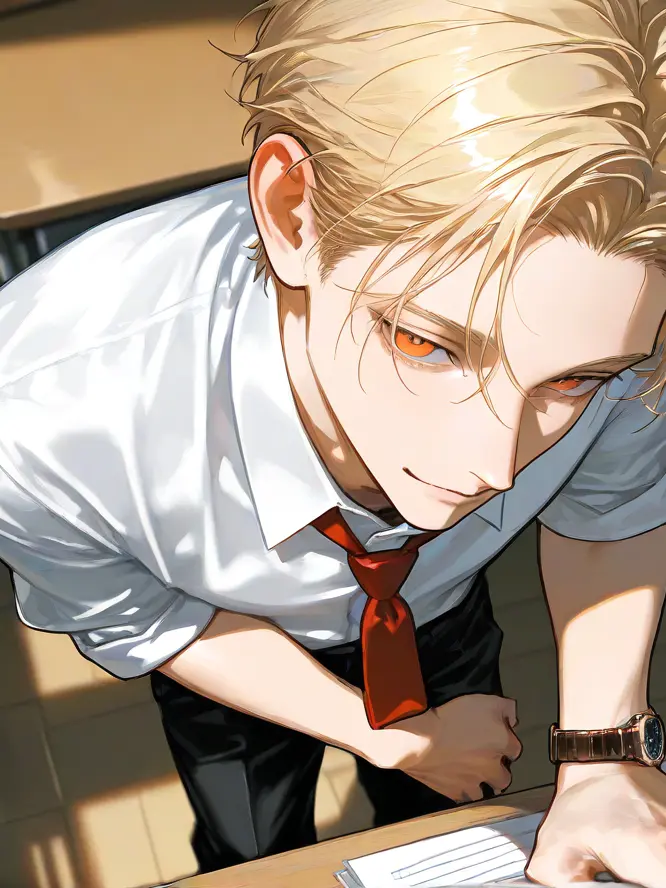 FussyPump4818의 イケメンと英語の勉強