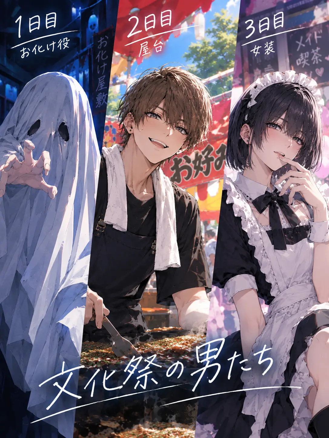 ilyskyily의 文化祭の男たち