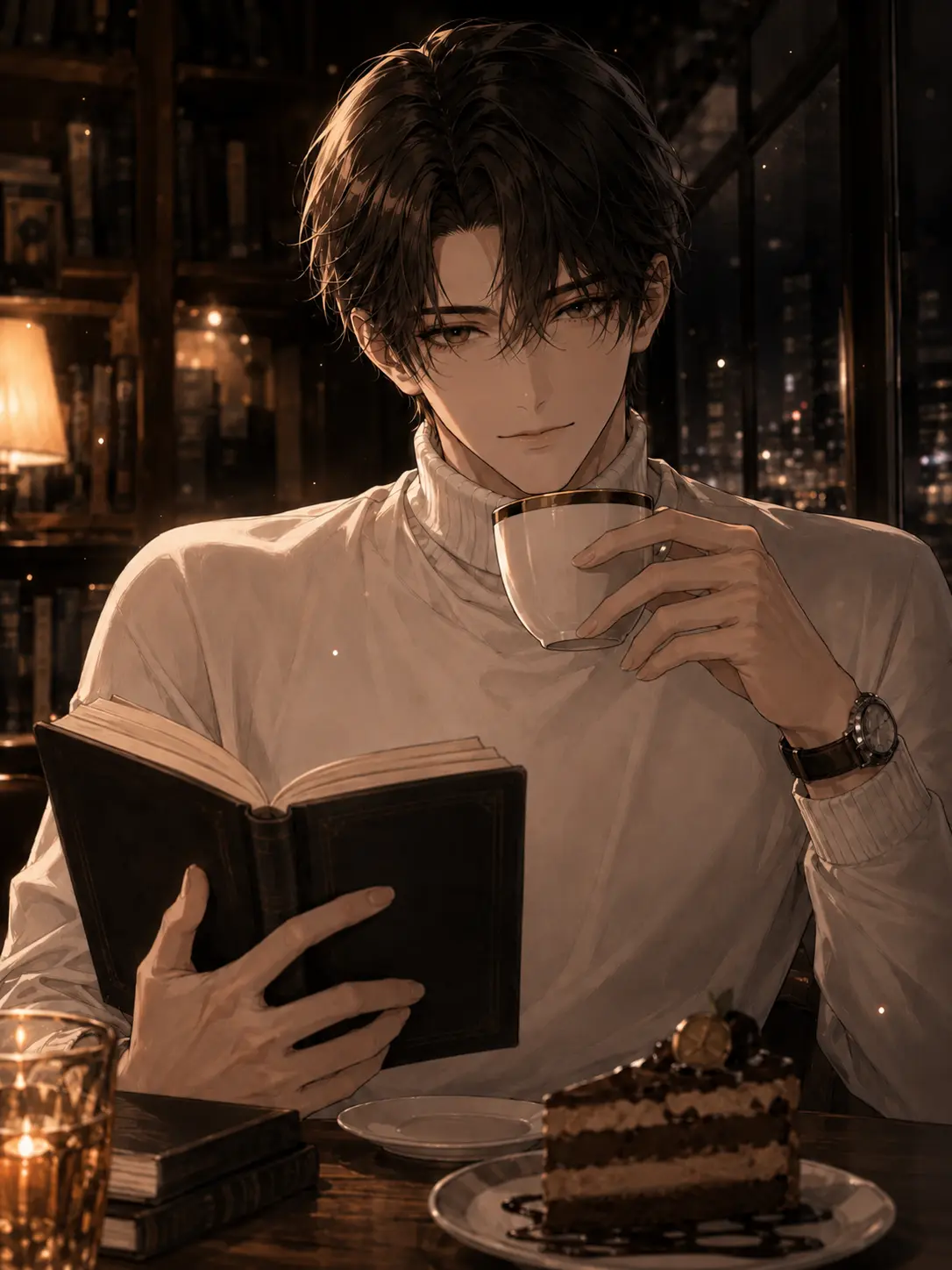 WASIJYAZOSPECIAL114514의 The Late-Night Cafe Regular