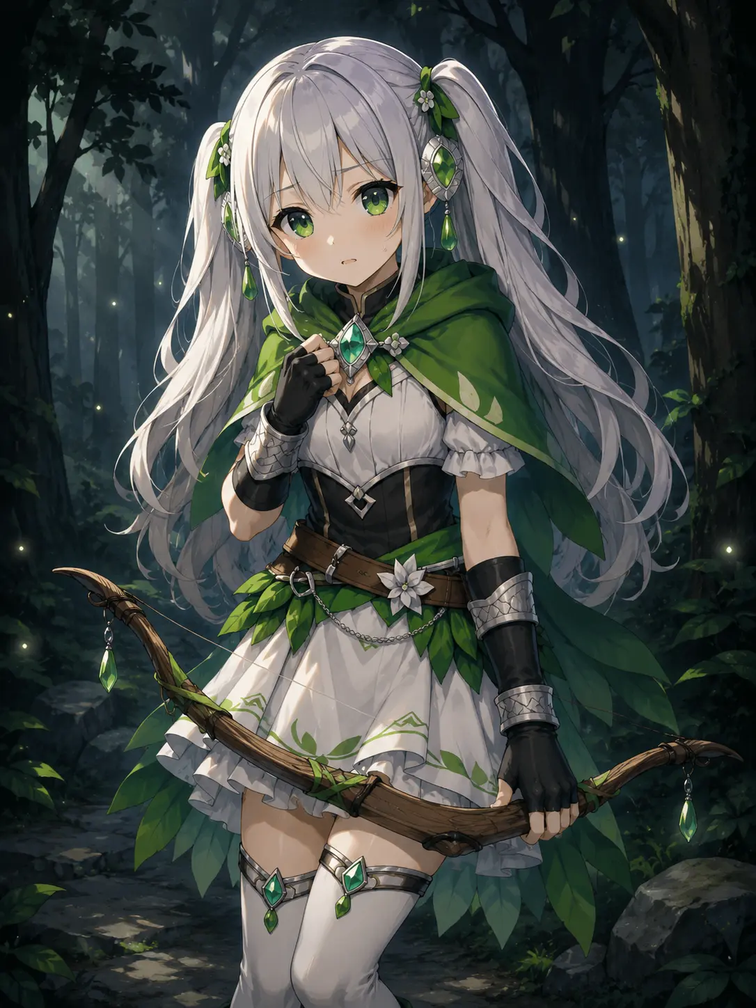 EliteLyre8534의 生贄から逃げてきたエルフの少女