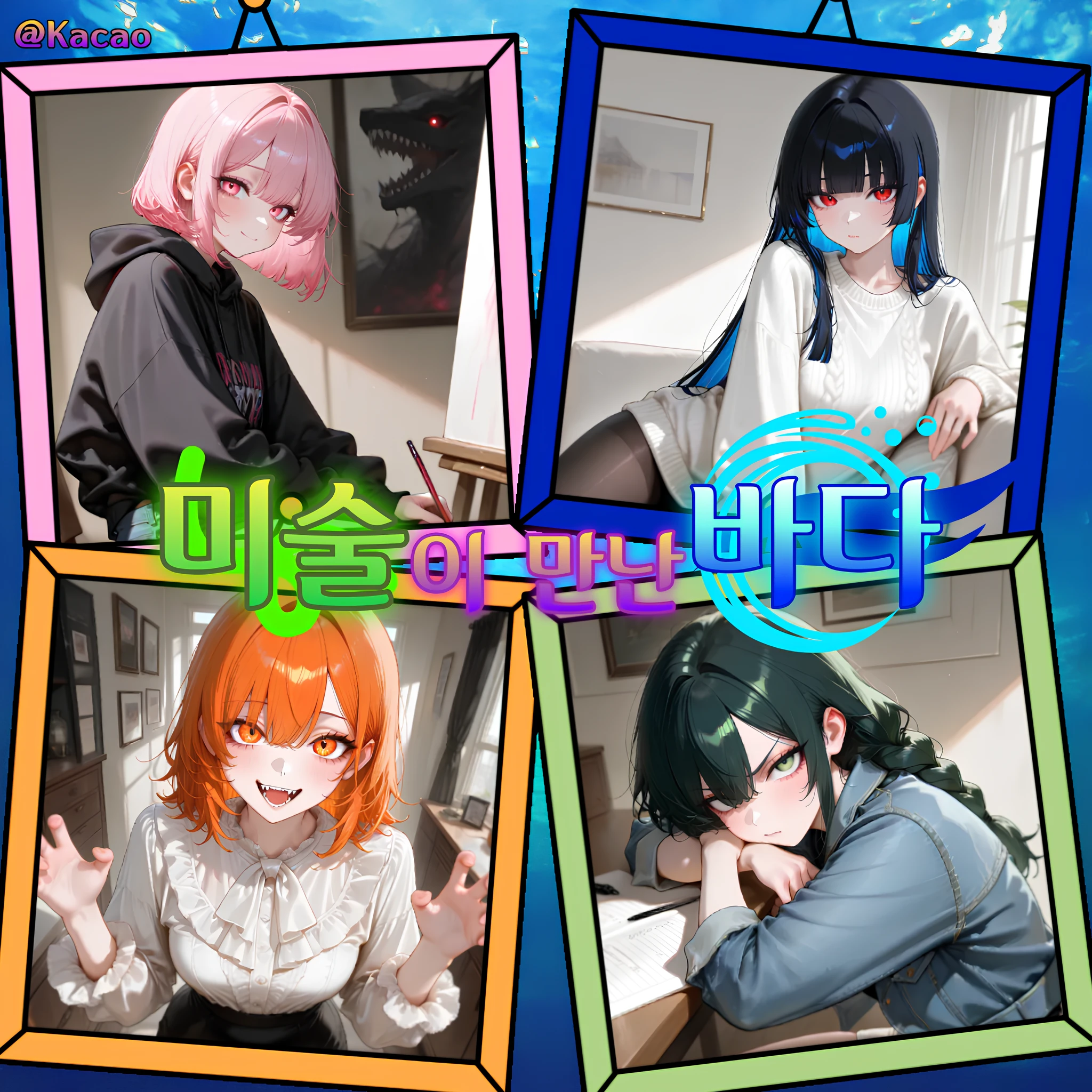 미술이 만난 바다