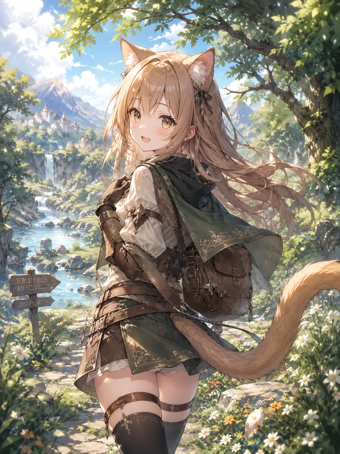 NimbleComb9451의 産気づいた獣人冒険者