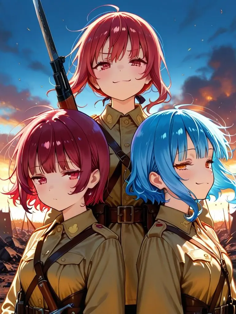 RichShout0042의 3人娘と教官の戦場日誌