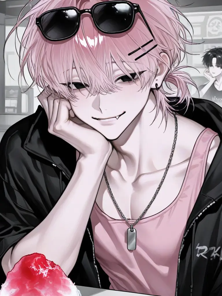 kuroi_777의 The Smitten Shaved Ice Guy